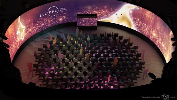 Un nouvel espace immersif unique au Canada s'installe à Saint-Georges