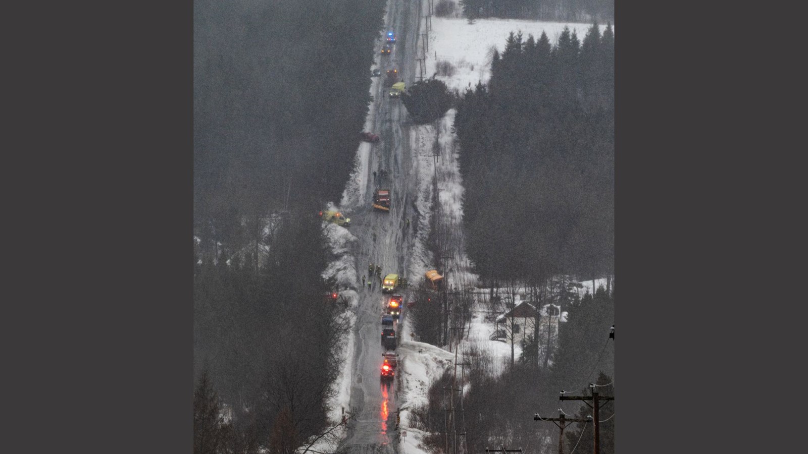 Accident d'autobus à Sainte-Rose-de-Watford: un mineur est décédé