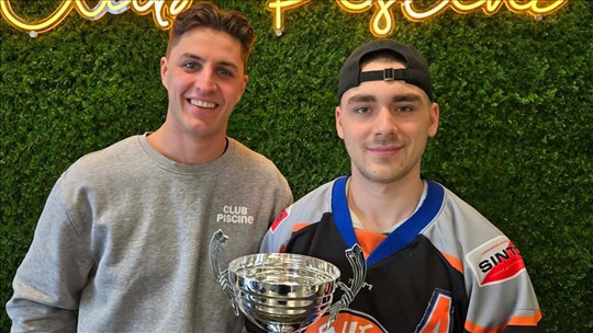 Louis-David Veilleux choisi joueur de l’année chez l'Assurancia Beauce-Sud