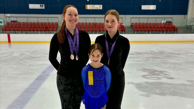 Trois patineuses du CPA Axel honorées à l’Invitation Thetford