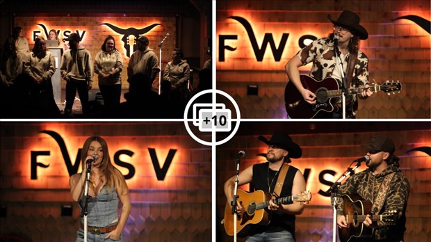 KAÏN, Francis Degrandpré et Sara Dufour aux Festivités Western de Saint-Victor