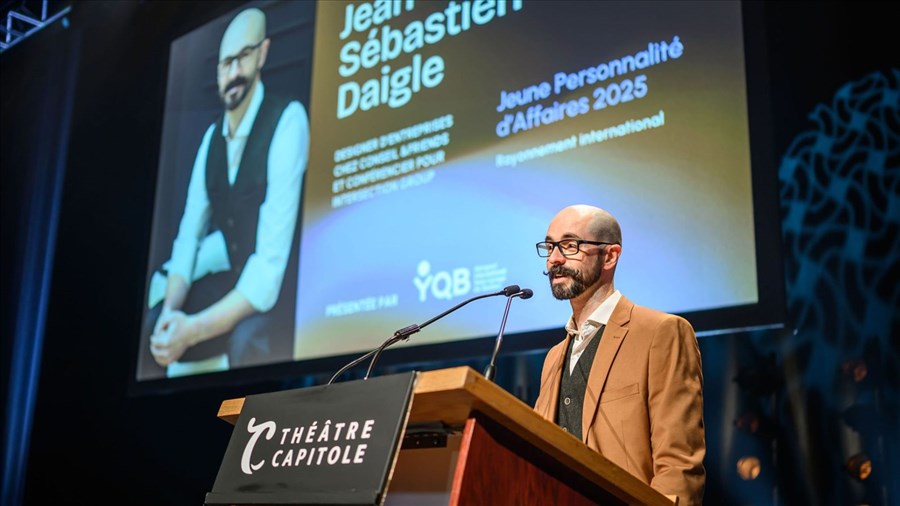 Un prix de rayonnement international à Jean-Sébastien Daigle