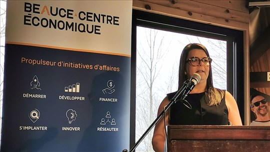 Dominic Paré réélue à la présidence de Beauce-Centre Économique