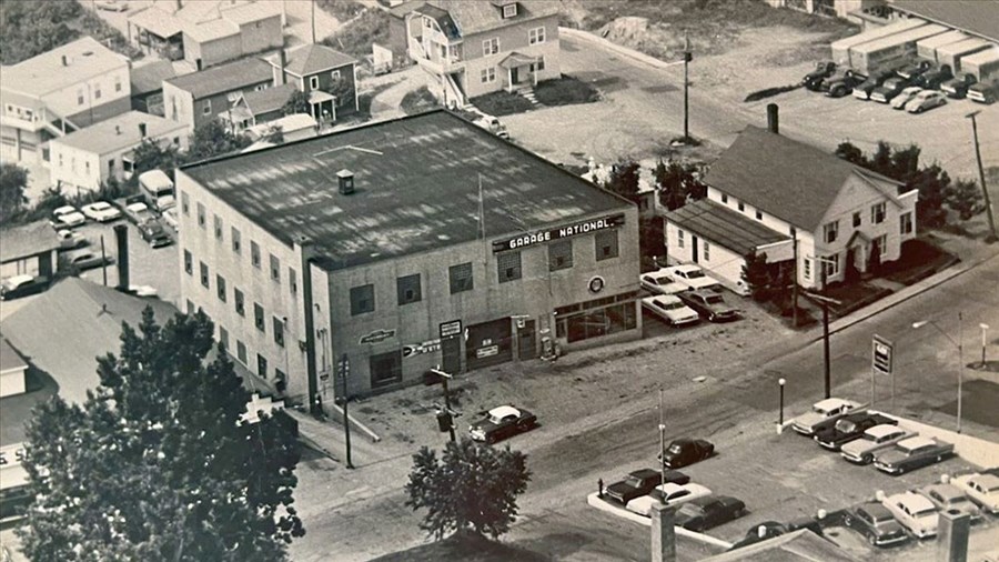 Le garage National d'autrefois