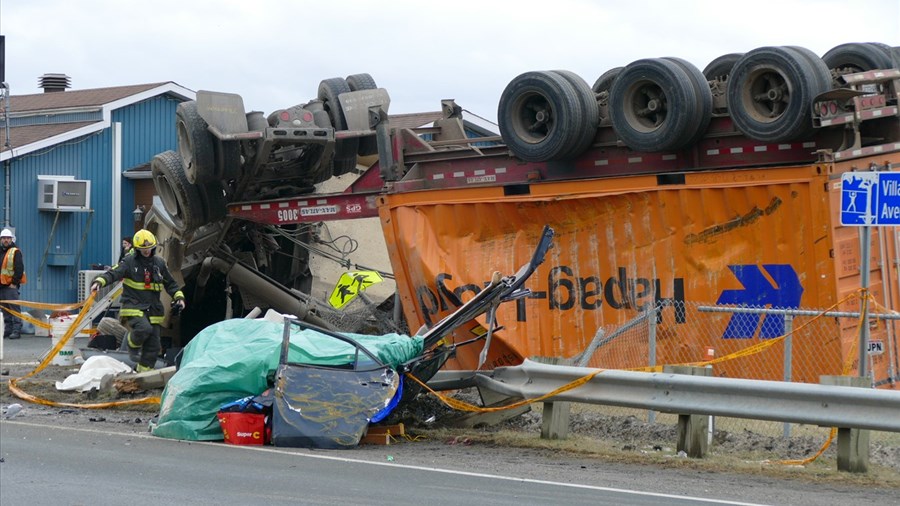 Accident mortel de Vallée-Jonction: le camionneur comparaîtra aujourd'hui