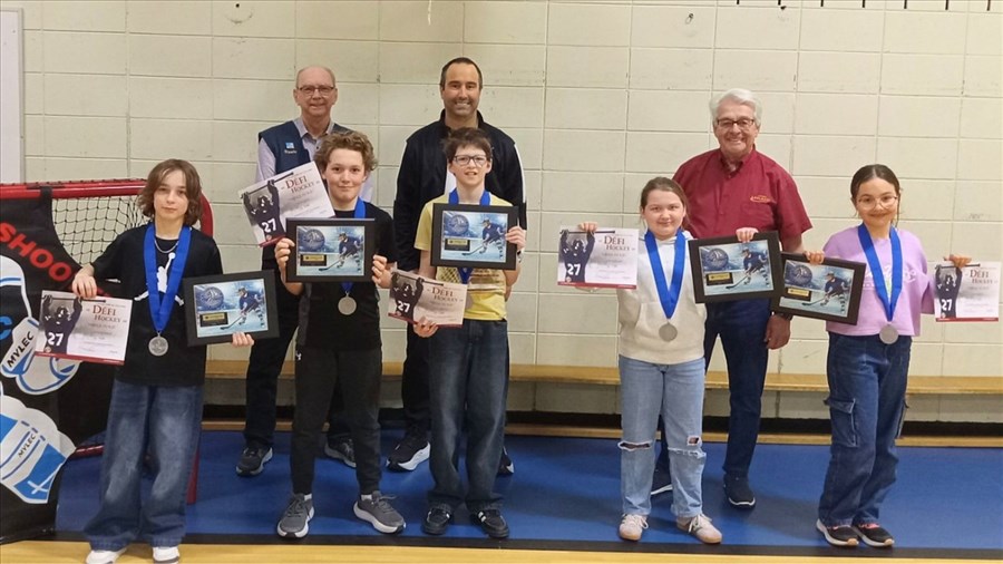 Le Défi hockey fait briller des élèves de l'école du Bac