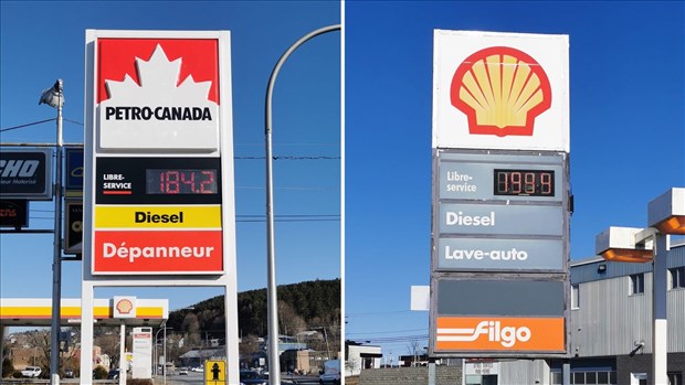 Prix de l’essence:  plus de 15 sous de différence entre Beauceville et Saint-Georges
