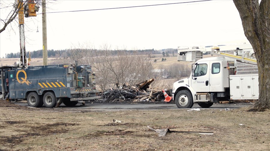 Feu à Sainte-Marie: six personnes ont perdu leur logement