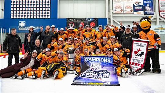 Les Chevaliers de Lévis sont sacrés champions de la Coupe Jimmy-Ferrari