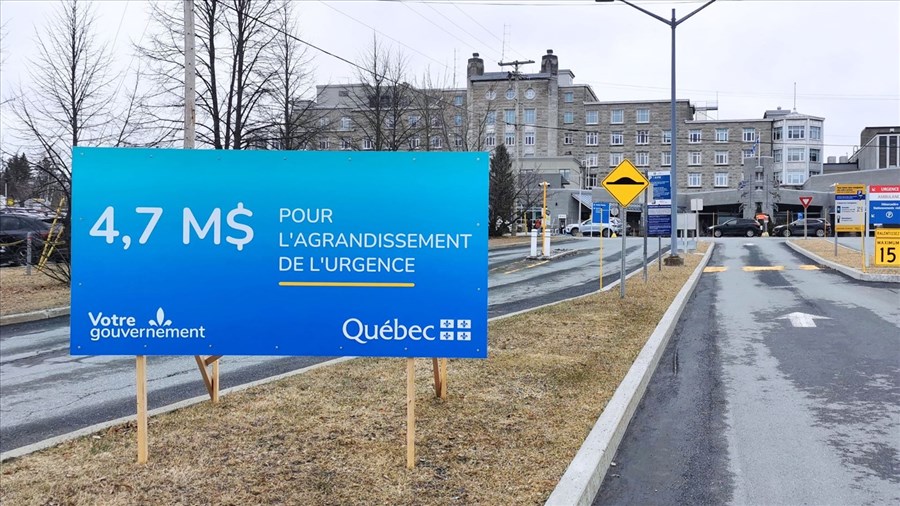 L'Hôpital de Saint-Georges présente un déficit de maintien de 11,7 M$