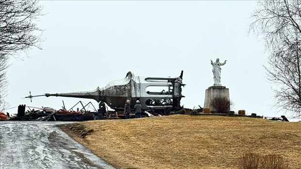 Saint-Romain: l'incendie de l'église laisse un grand vide pour les villageois