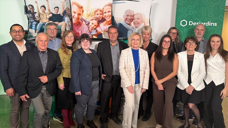 Un excédent de 59,33 M$ pour la Caisse Desjardins de La Nouvelle-Beauce 