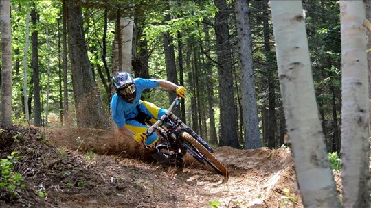 Une première compétition régionale de vélo de montagne  