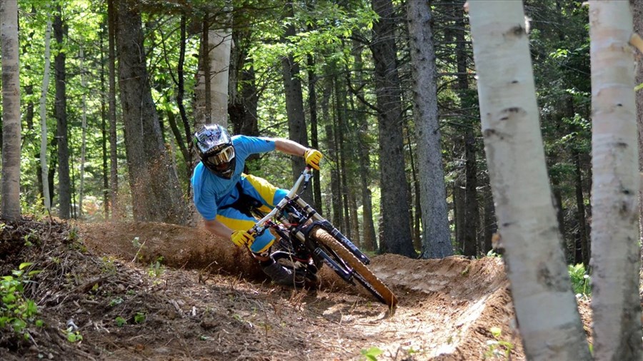 Une première compétition régionale de vélo de montagne  