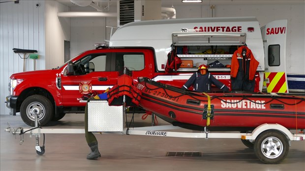 Saint-Georges: une jeune femme sauvée des eaux de la rivière Chaudière