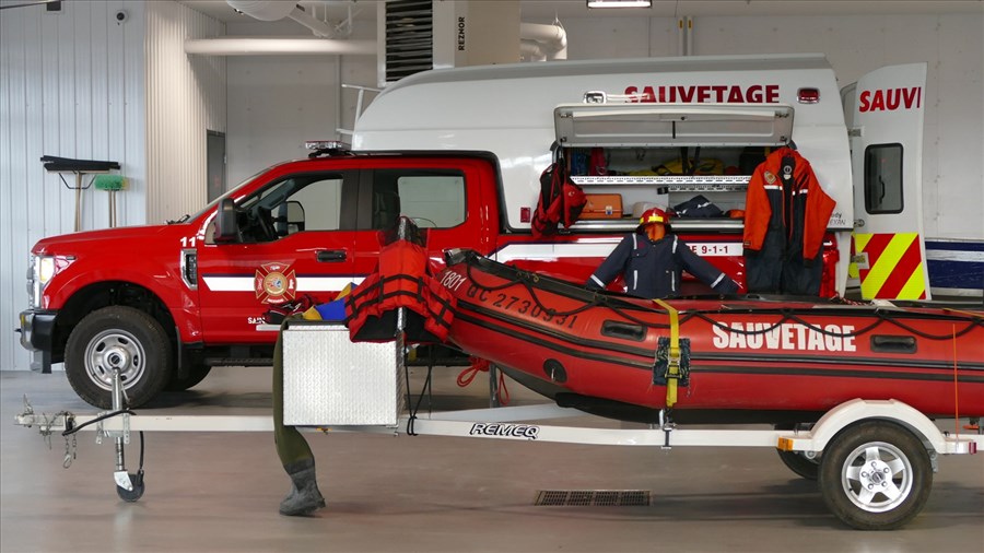 Saint-Georges: une jeune femme sauvée des eaux de la rivière Chaudière