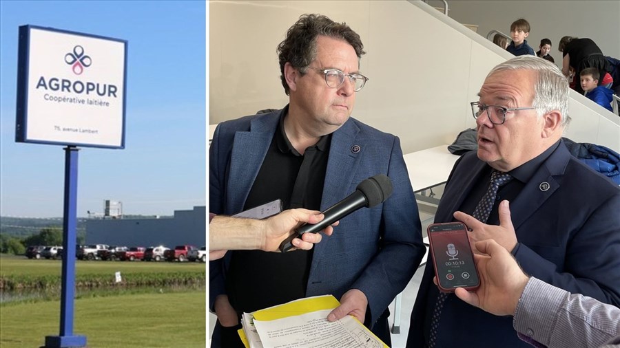 Usine d'Agropur à Beauceville: Québec octroie 102 M$ au projet de modernisation