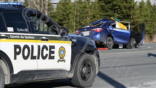 L'identité des deux personnes décédées dans un accident à Lac-Etchemin révélées