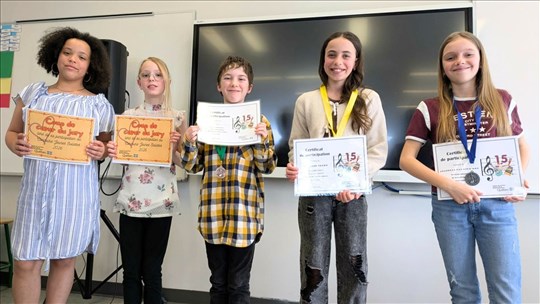 Le 15e Concours jeunes solistes fait 290 élèves gagnants 