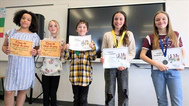 Le 15e Concours jeunes solistes fait 290 élèves gagnants 