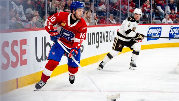 Le Rocket de Joshua Roy en difficulté après un revers de 6-2