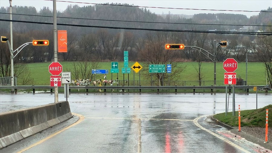 La nouvelle signalisation en place au pied du boulevard du Cap