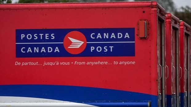 Le gouvernement fédéral débloque 673 millions $ pour Postes Canada