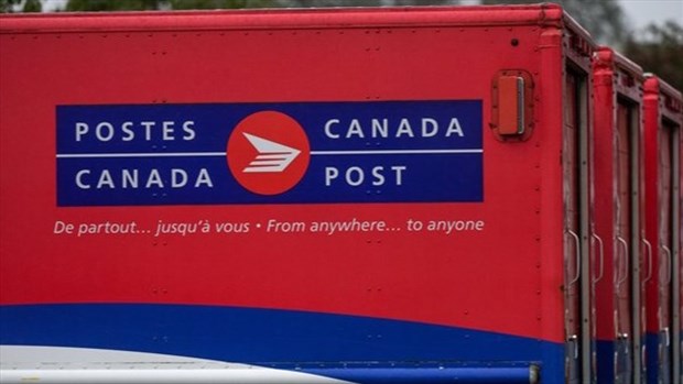 Le gouvernement fédéral débloque 673 millions $ pour Postes Canada