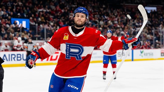 La saison du Rocket de Laval et de Joshua Roy prend fin au deuxième tour