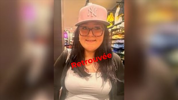Allyson Grimard a été retrouvée