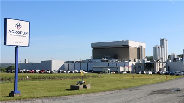 Usine Agropur de Beauceville: de la poudre de lait répandue dans l'air