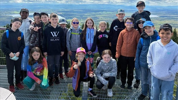 Des élèves de la Haute-Beauce atteignent le Sommet de l'espoir
