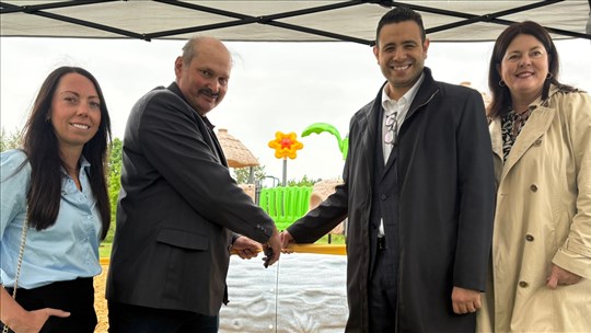 Saint-Hilaire-de-Dorset inaugure son nouveau parc des loisirs