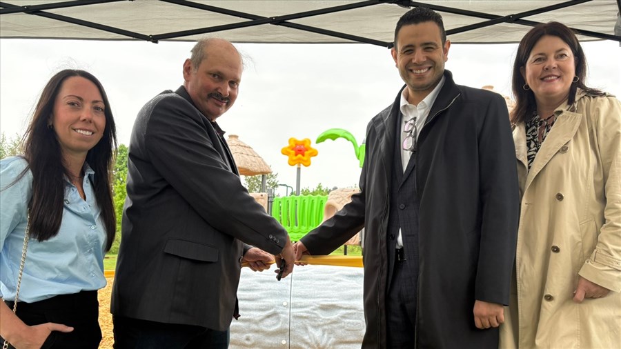 Saint-Hilaire-de-Dorset inaugure son nouveau parc des loisirs