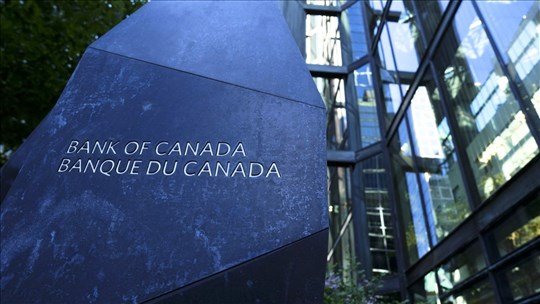 La Banque du Canada maintient à nouveau son taux directeur à 2¼ %