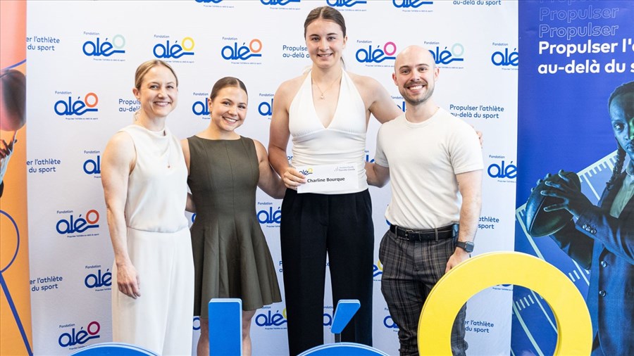 Une nouvelle bourse d'études pour la judoka Charline Bourque