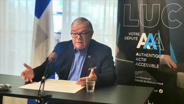 Luc Provençal part avec «le sentiment du devoir accompli»