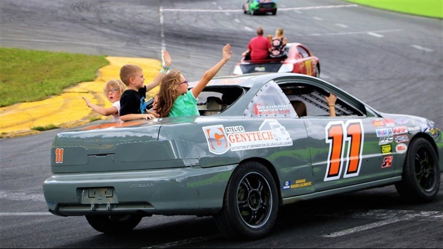 C'est la «Journée des enfants» ce samedi à l'Autodrome Chaudière