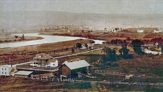 Où était la maison d'Édouard Lacroix?
