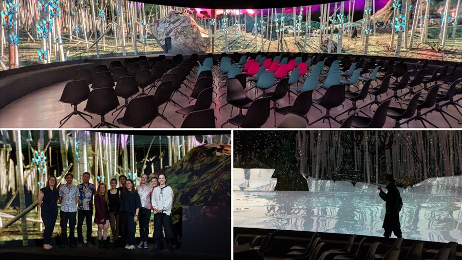 Dunort, un spectacle de théâtre multimédia à 360 degrés