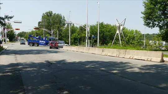 Saint-Georges: des travaux seront finalement effectués sur la voie de virage du pont
