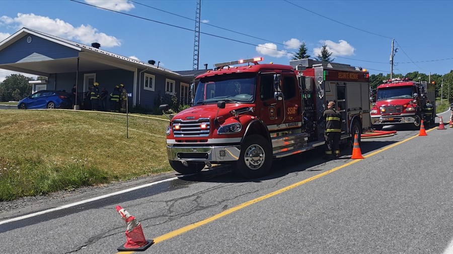 Feu très mineur à Beauceville
