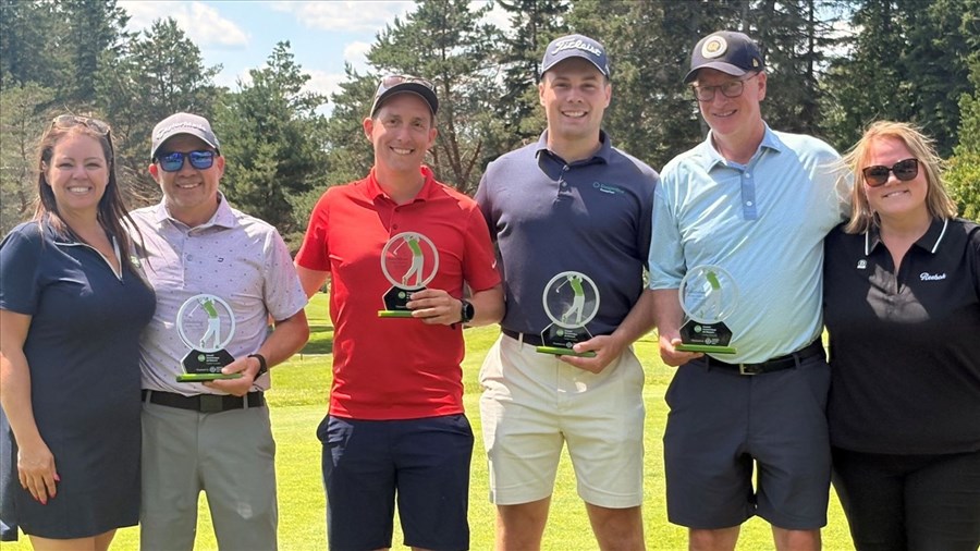 Un vif succès pour le tournoi de golf du CEB 