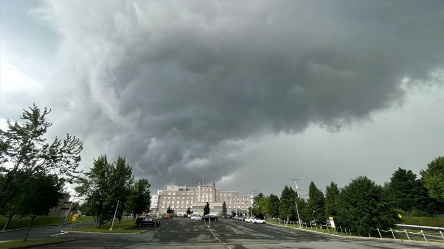 Risque d’orages violents pour la région