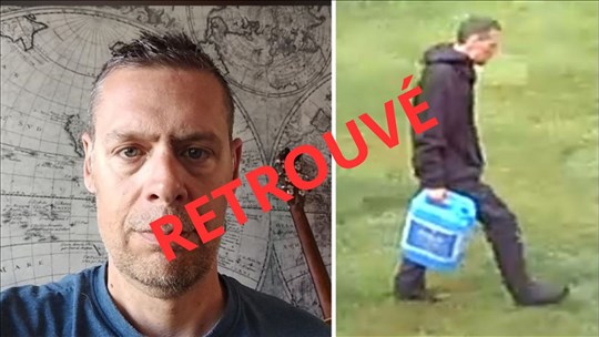 Jérôme Carbonneau retrouvé sain et sauf