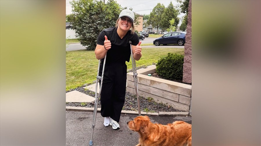 Marie-Philip Poulin en convalescence