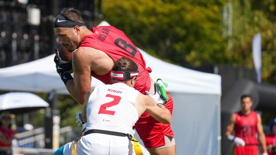 Flag-Football: Anthony Auclair aide le Canada à se qualifier pour les Jeux