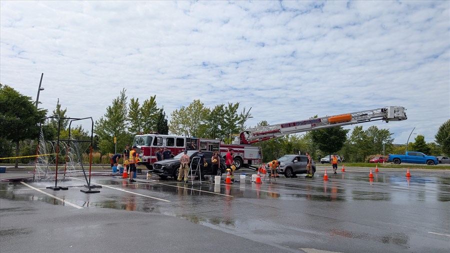 Saint-Georges: le lav-o-thon des pompiers c'est aujourd'hui