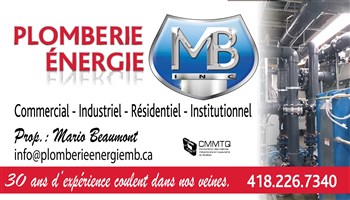 Plomberie Énergie M.B. inc.