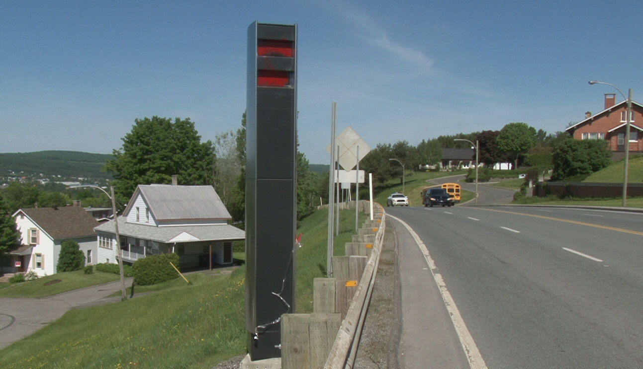 Un vandale s'en prend au photo radar à